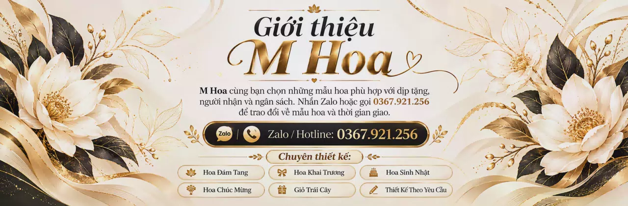 Ảnh bìa Shop hoa tươi Xã Quang Lịch Hưng Yên - Tư vấn mẫu hoa hợp ngân sách